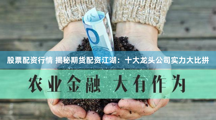 股票配资行情 揭秘期货配资江湖：十大龙头公司实力大比拼
